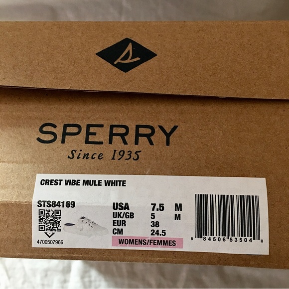 Sperry - Women’s Crest Vibe Mule Sneaker (7.5 M) NWB - Picture 12 of 12